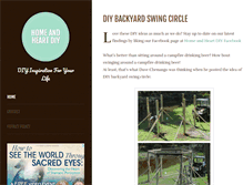 Tablet Screenshot of homeandheartdiy.com